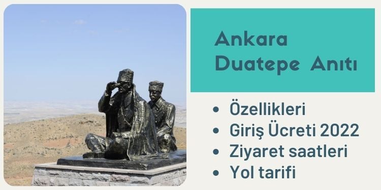 Ankara Duatepe Anıtı Özellikleri