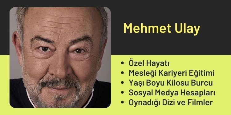 Mehmet Ulay Sosyal Hesapları Oynadığı Dizi ve Filmler