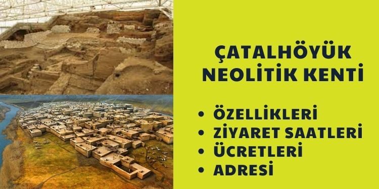 Çatalhöyük Neolitik Kenti/Örenyeri (Konya) Özellikleri