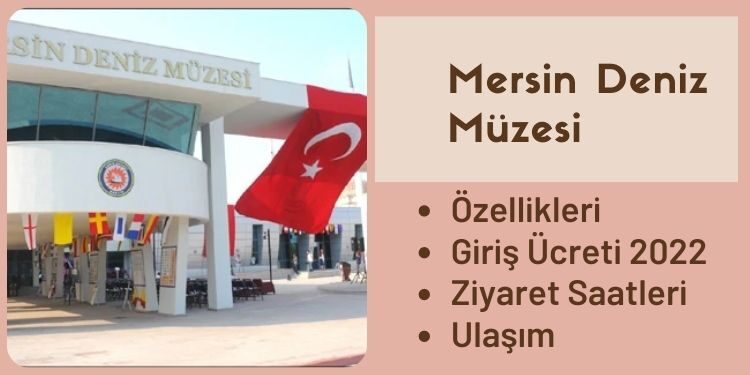Mersin Deniz Müzesi Özellikleri